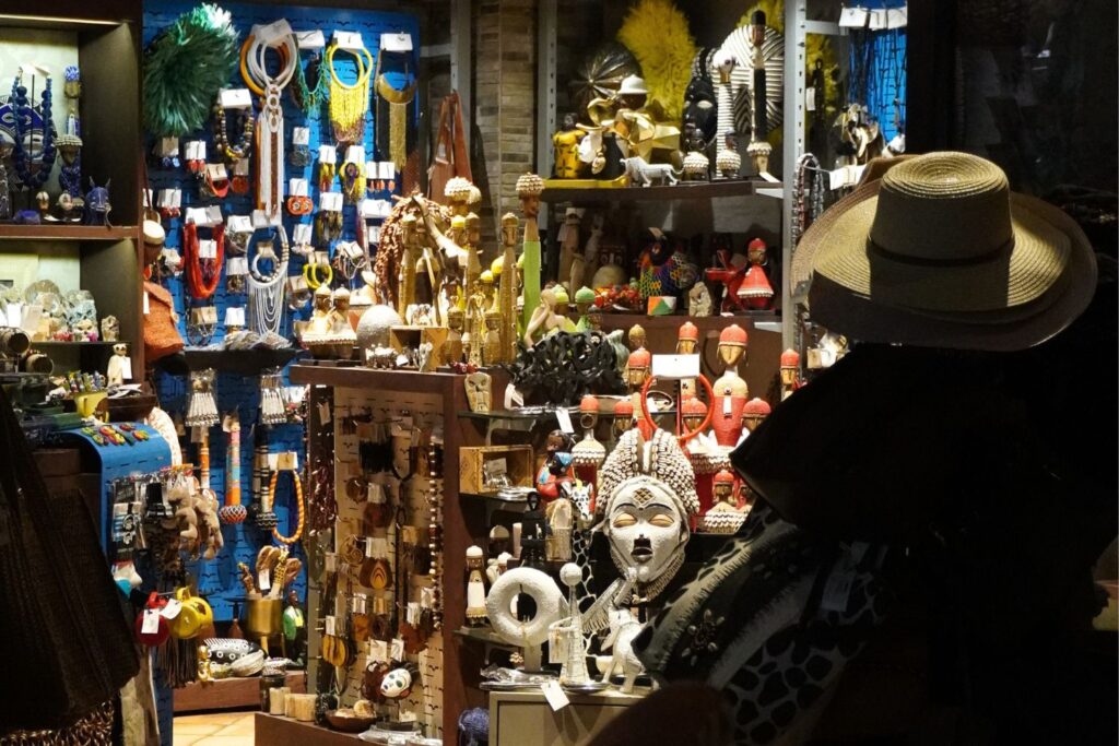 Hotel curio shop