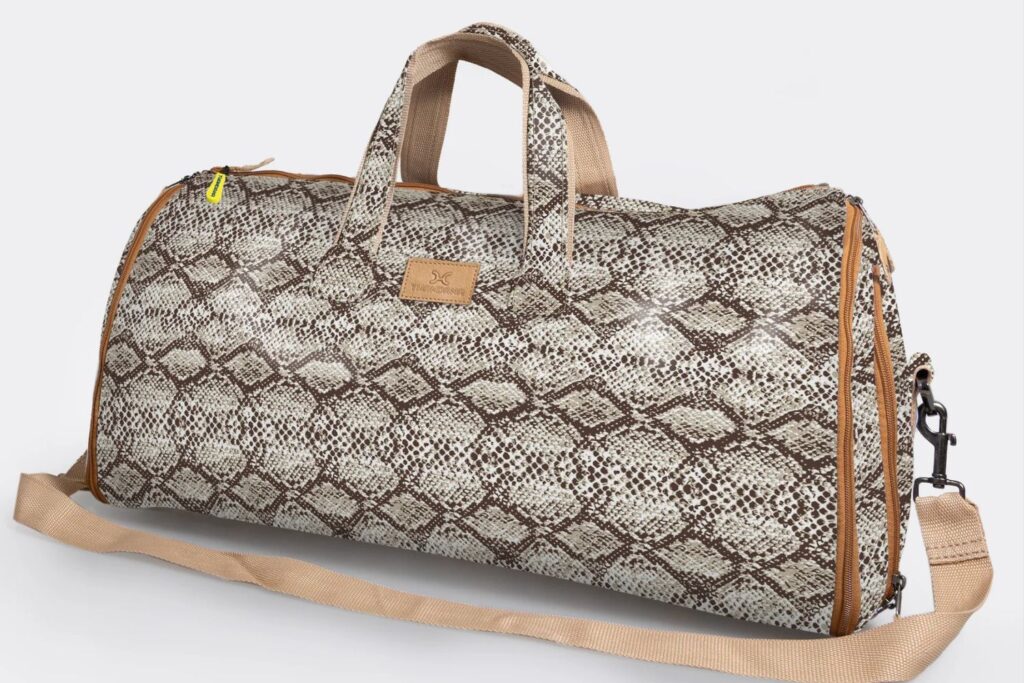Thandana Carry All Travel Bag with Genuine Leather